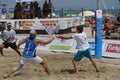 ITF Beach Tennis World Championship 2017 Ã¢â¬â Boys U18 Double Final Royalty Free Stock Photo